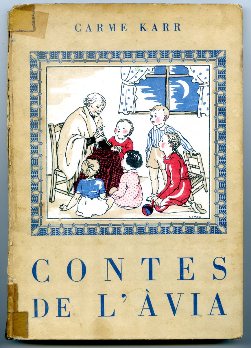 jfainaud's tweet image. El goig del retrobament i la relectura de la besàvia Carme Karr: Contes de l'àvia [Il·lustracions de Maria i Clotilde Cirici Pellicer]. Barcelona: Llibreria Bonavia, 1934.
#Karr #CiriciPellicer #Llibreillustrat #Picturebook