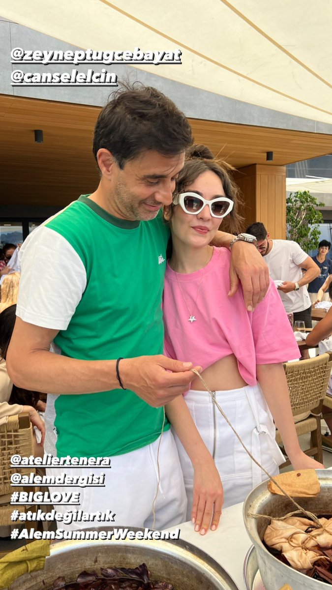 @cansellelcin 🤍 @ztugceb #Repost @AlemDergisi #alemsummerweekend #canselelçin #zeyneptuğçebayat #biglove #alemdergisi #yalikavak #bodrum
instagram.com/reel/CtlktR1Ig…