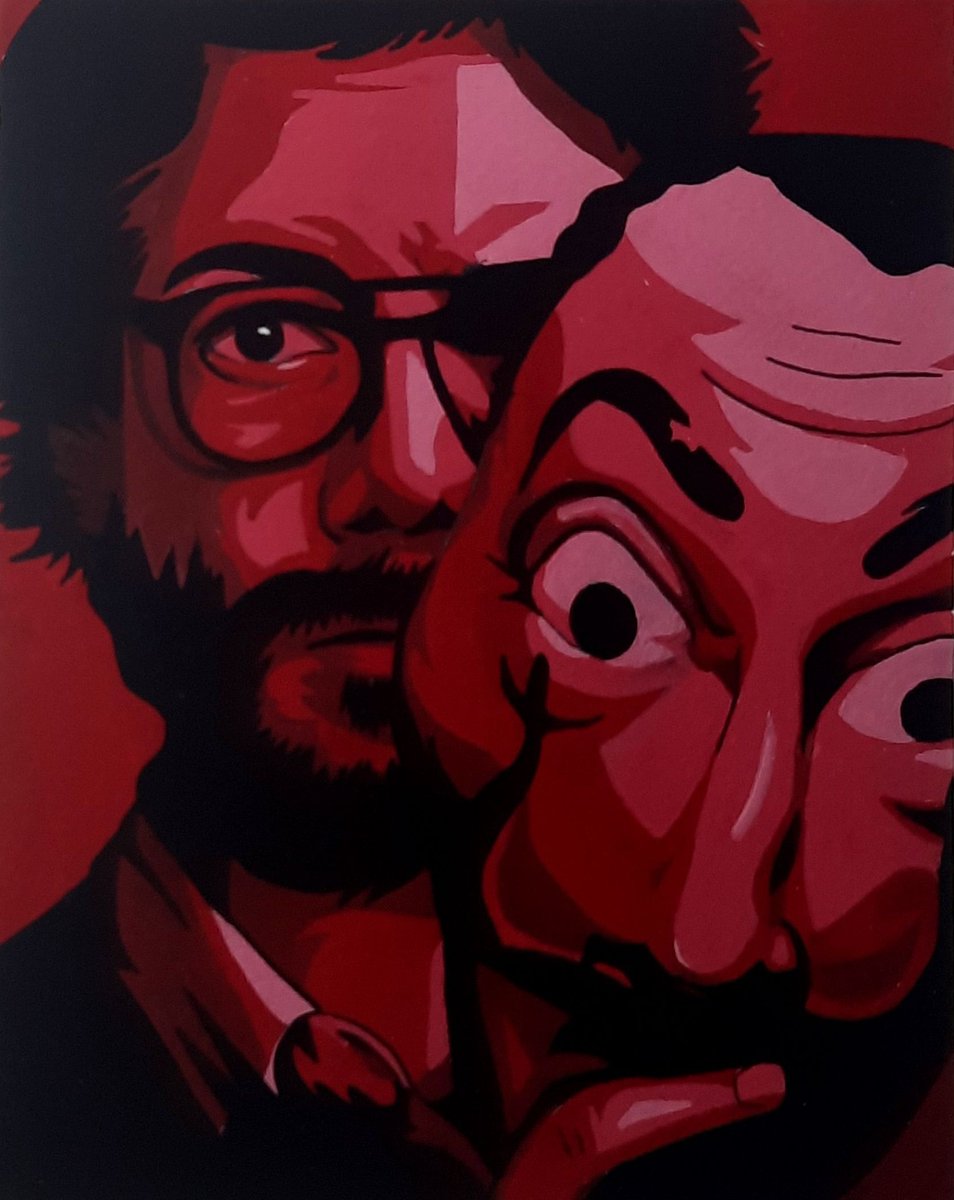 The Professor Sergio
#MoneyHeist #Postercolor  #Artwork