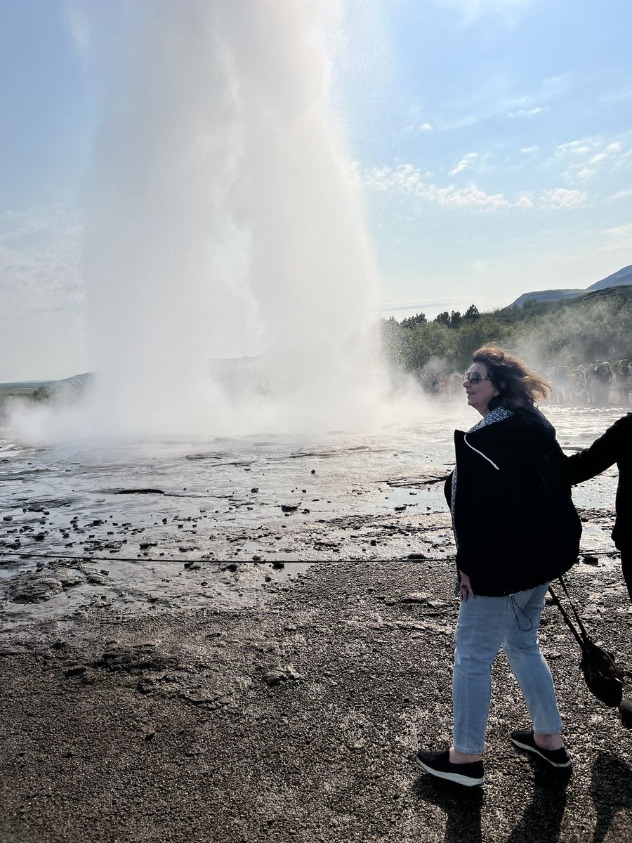 NataMenabde's tweet image. #Iceland always has ways to surprise! This time it was an equastian show at Fludir hippodrome w/ incredible Icelandic horses &amp;amp;their unique  gait managed by famous  riders!  Breathtaking #Gullfoss waterfall and #Gaysirs ! Thanks @MFAIceland @martineyjolfs @thordiskolbrun @MFAgovge