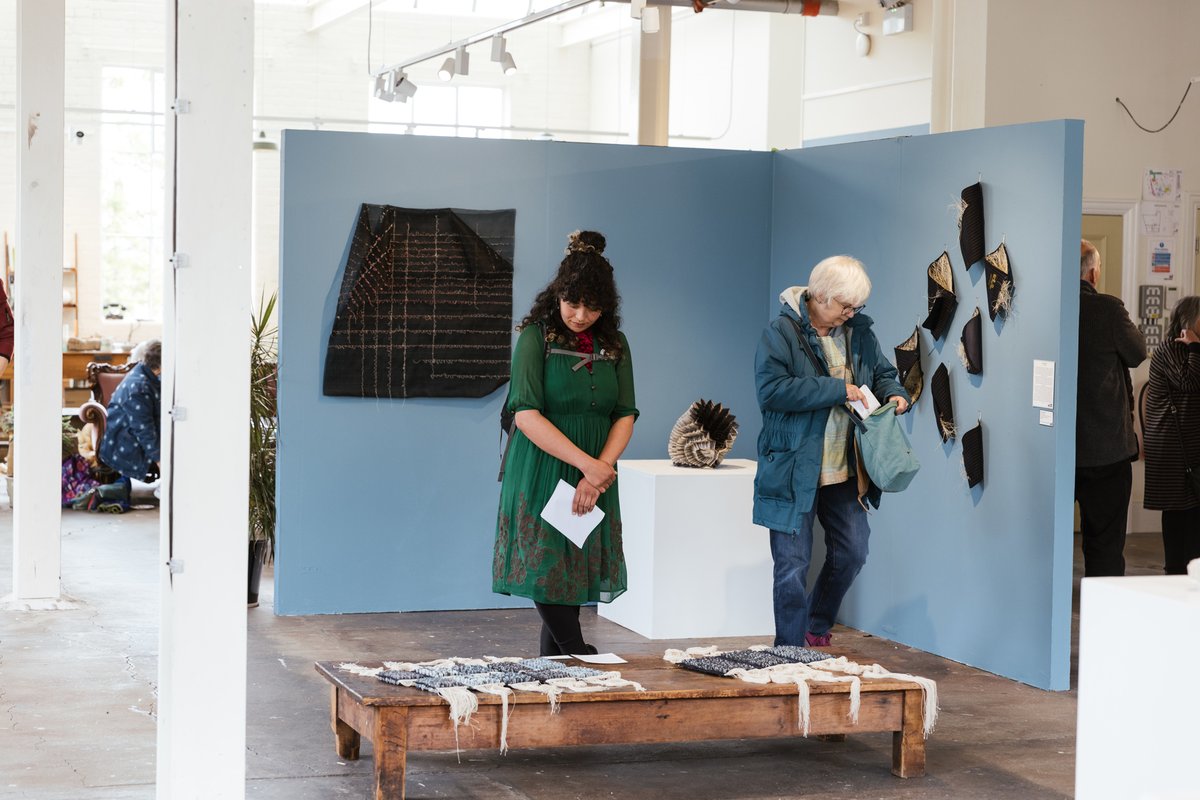 You have just over 2 weeks left to see 'Tailored' by the <a href="/62Group/">The 62 Group</a>. The exhibition features new work from 24 textile artists, exploring themes of gender roles, family history, Yorkshire's industrial heritage and more.

sunnybankmills.co.uk/arts/gallery/t…

#SunnyBankMills #Farsley #Leeds