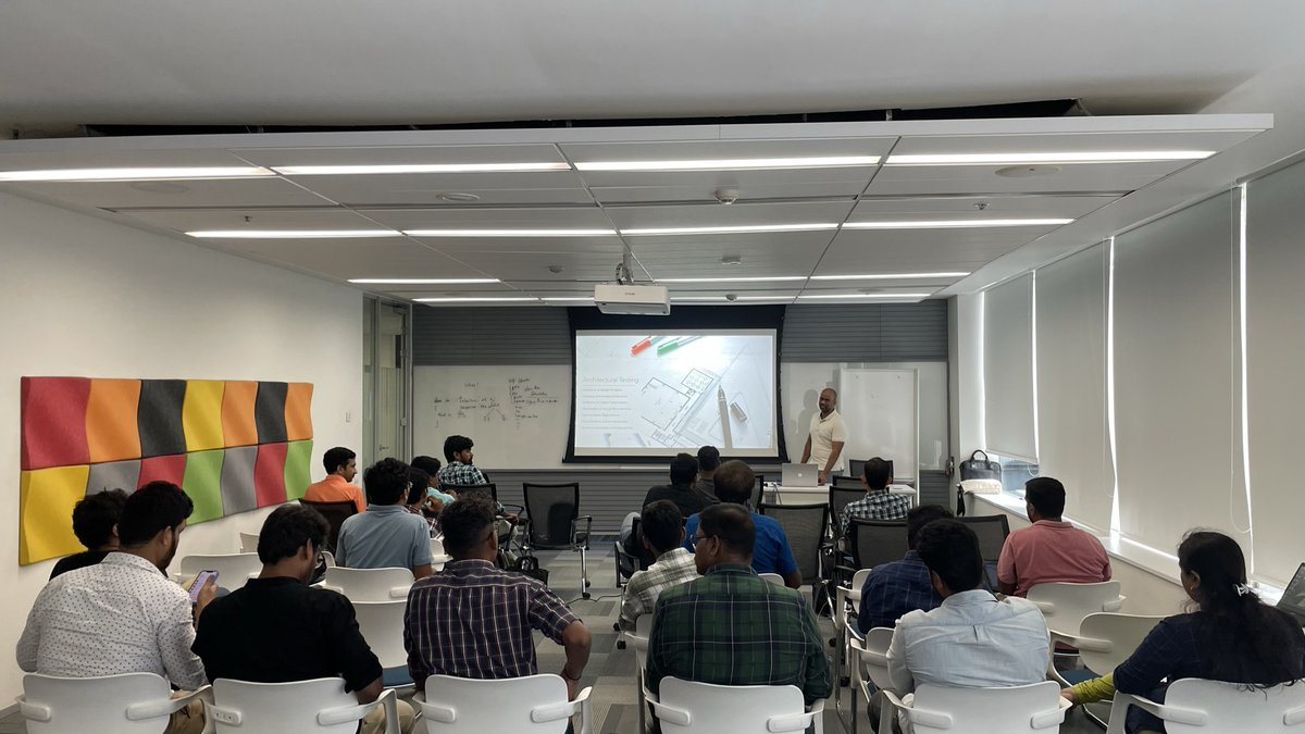 Anbu_Mani27's tweet image. #ArchitectEvent - Discover the Secrets of Architectural Testing by @karthik3030
#developersroadahead #architect #architecturedesign #architectdesign #systemdesign #becomearchitech #developerslife #technicalarchitect #MicrosoftAzureUserGroup #InPersonEvent #softwarearchitecture