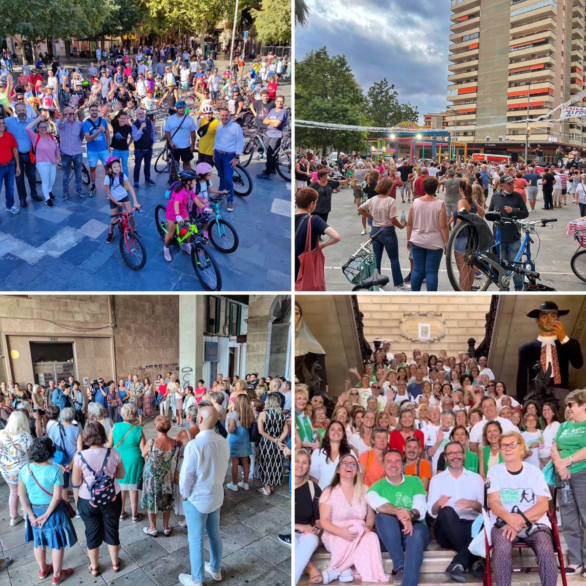 xiscod's tweet photo. Però tornarem a omplir de gent Ciutat, amb el #RodaBarris🚲, amb música i ball de bot, activitats infantils, les visites guiades de @FontDeMisteris i berenars, caminades i tallers ben saludables, en motiu de la Setmana Europea de la Mobilitat🌳 https://t.co/8xPunrJaXP