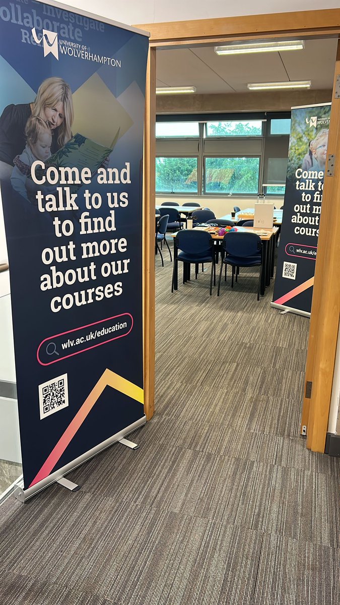 Happy open day! So good to see you and plenty of time left to find out about our courses! #openday #webackyou #jointhepack #educationstudies #educationchildhoodandyouth  @wlv_education @wlv_uni