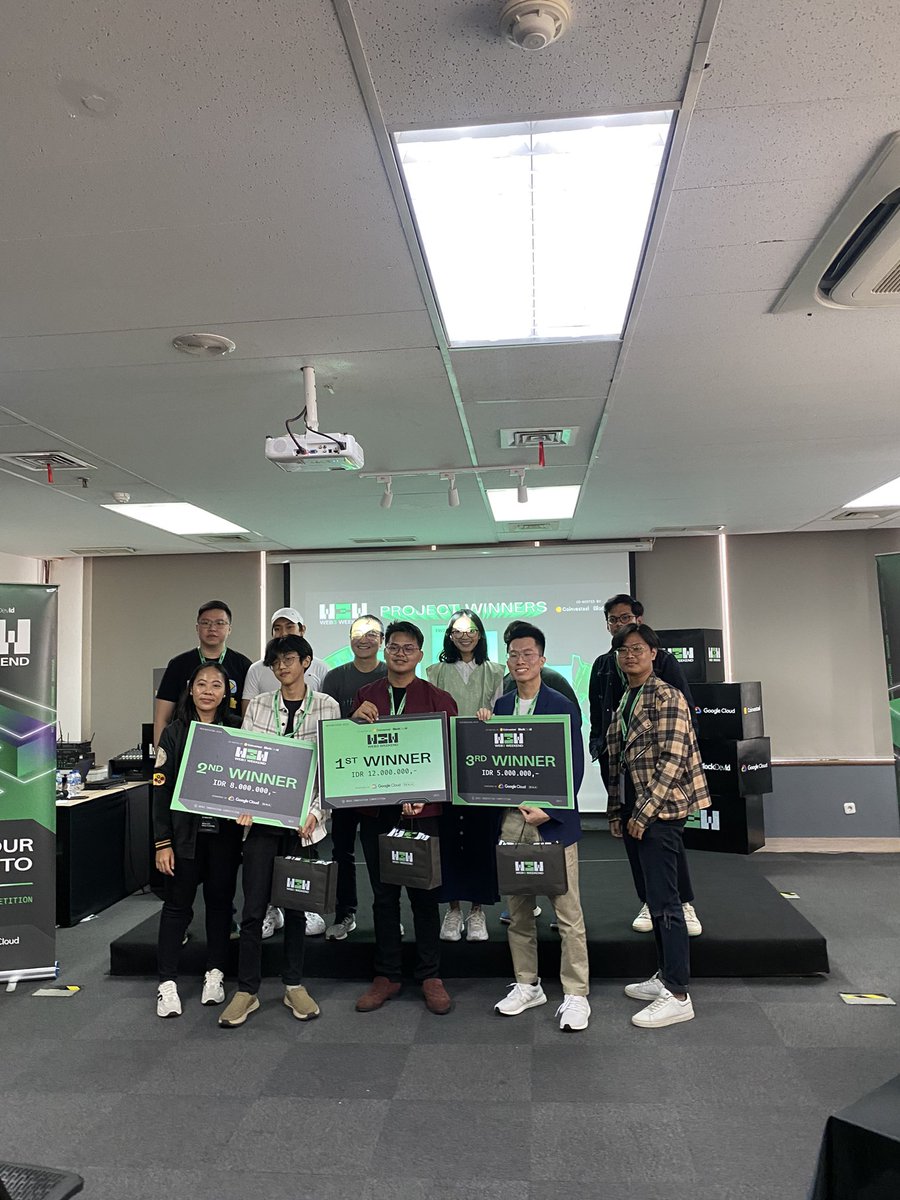Web3Weekend's tweet image. And it’s a wrap! Congratulations to all winners and finalists of Web3 Weekend! 🤗