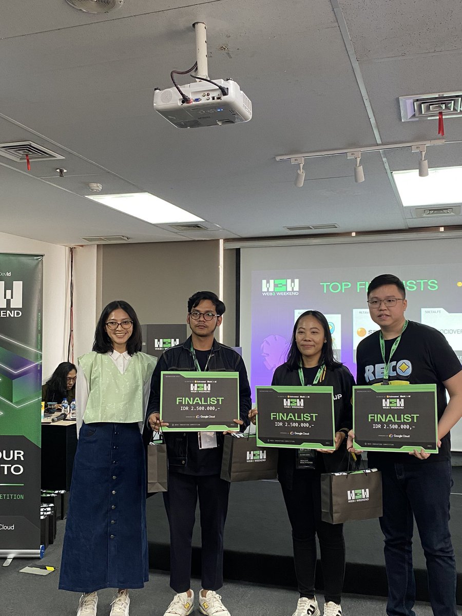 Web3Weekend's tweet image. And it’s a wrap! Congratulations to all winners and finalists of Web3 Weekend! 🤗