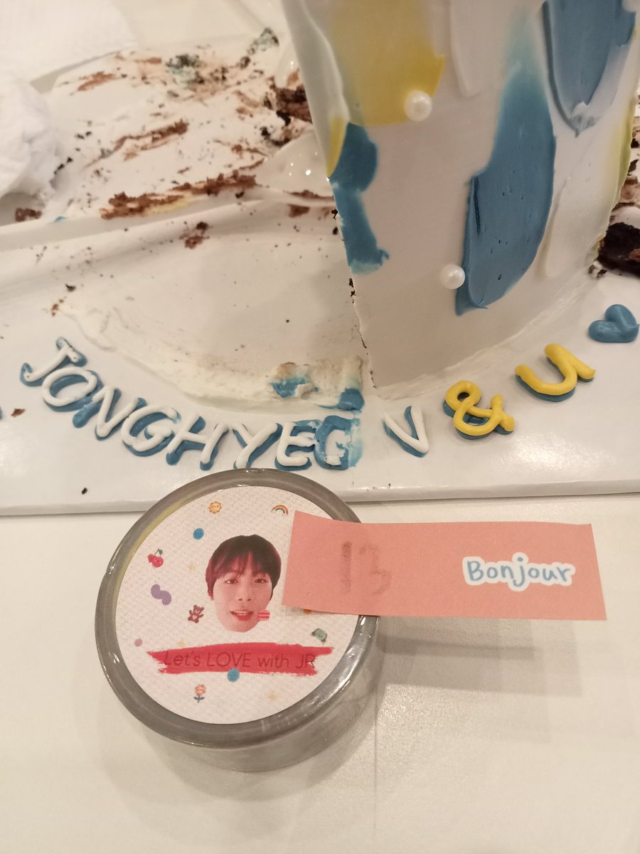 Our Leader @em_jonghyeon🐢 Happy Birthday again my light✨ & my positive vibe🎂🎉💙
 Thanks @mynuest12 for organising the event 🥳😘..First time join event & I got My lucky number 13🎁 Nice to meet u ㄴㅇㅅㅌ and &U✨ 💙#KimJonghyeon #nuest #김종현 #OurBrightestLightKimJongHyeon