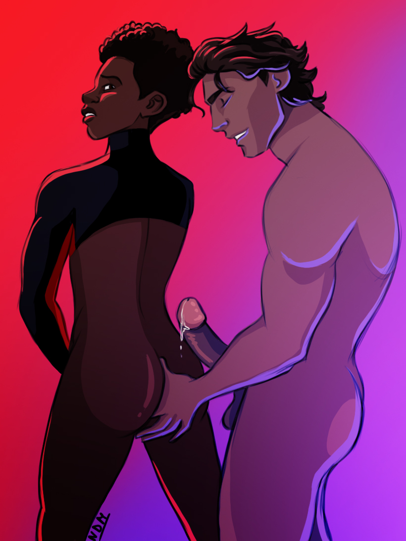 New_D_Max's tweet photo. Miles and Miguel ❤️‍🔥 
- 
#SpiderManAcrossTheSpiderVerse #MilesMorales #MiguelOHara https://t.co/8AoTl0hL4r