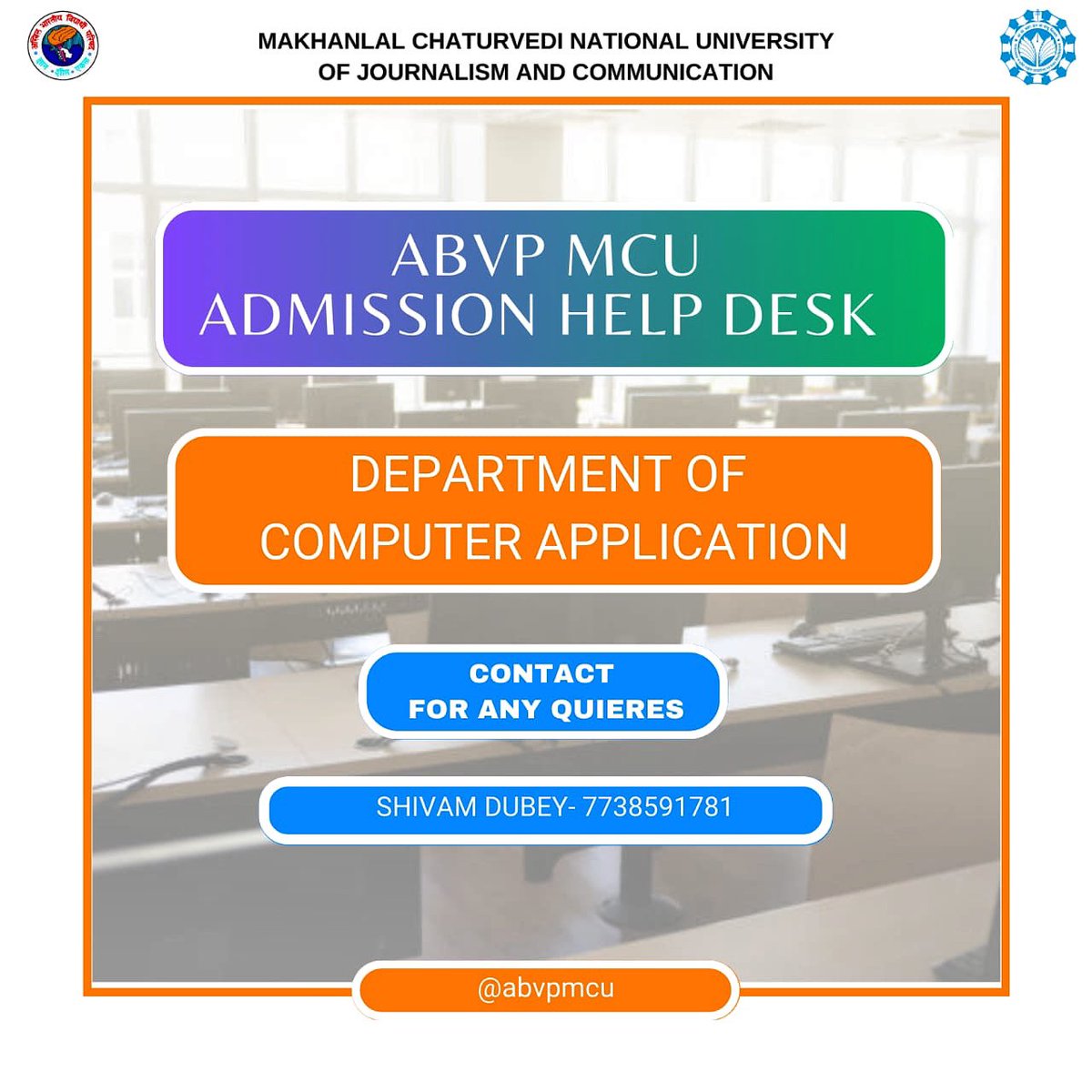 abvp_mcu's tweet photo. Any sufficiently advanced technology is indistinguishable from magic.
-Arthur C. Clarke

To learn how to create this magic, join MCU's department of Computer Application!

@ABVPVoice @kg_suresh 

#mcuadmission2023 #mcubhopal #abvpmcu #abvpvoice #abvpforyou https://t.co/ITpQEiHlS6