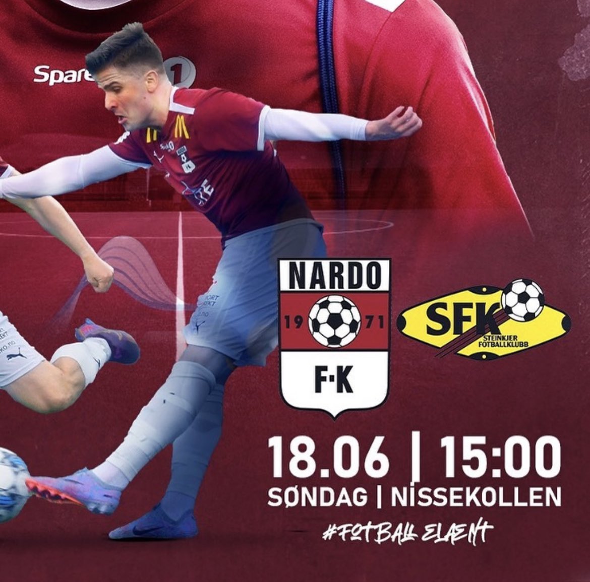 I morgen kl.15:00 tar vi i mot Steinkjer i Nissekollen!
Værgudene har lovet oss 26 grader og sol☀️, vi lover som alltid festfotball og kiosk!🍦

Møt opp i vår jakt mot tabelltoppen!

#fotbaillelænt