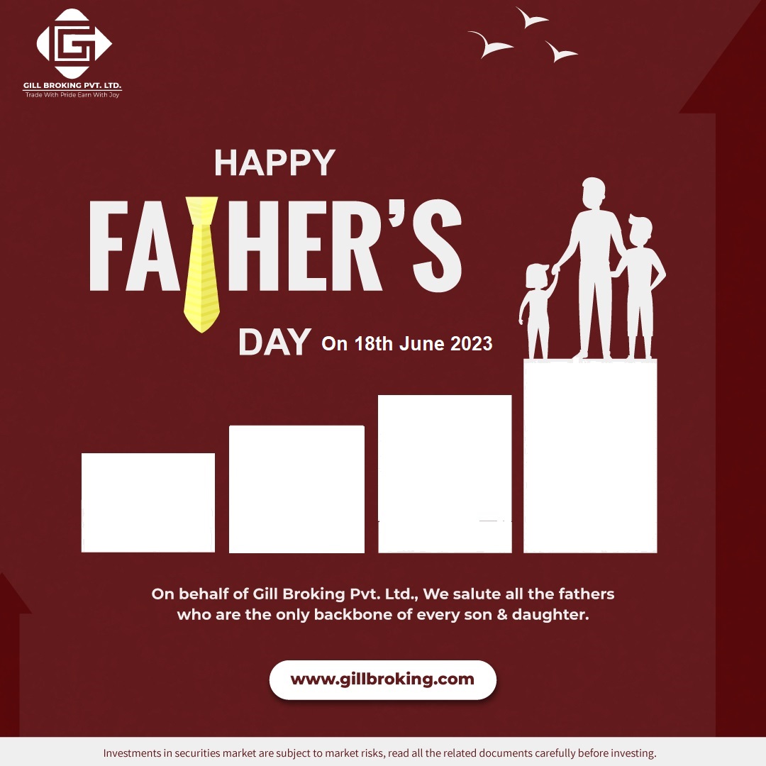 🎉 Happy Father's Day! 🎉

To the real heroes, the 24/365 operational bank and the key to joy and happiness. Saluting all fathers and celebrating their vital role. Join us on 18th June 2023. ❤️ 
#gillbroking #FathersDay #RealHeroes #trading #investment #tradelikeapro #ThankYou