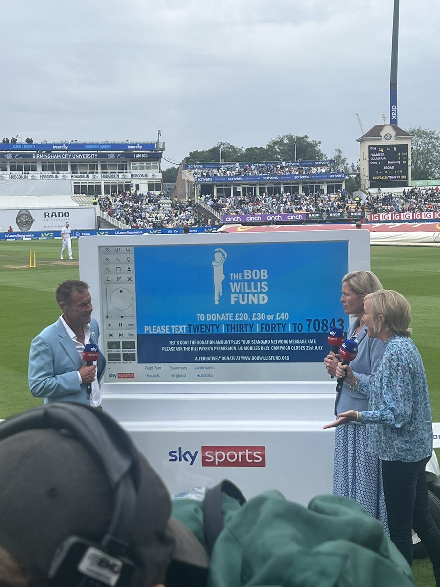 The Bob Willis Fund tweet media
