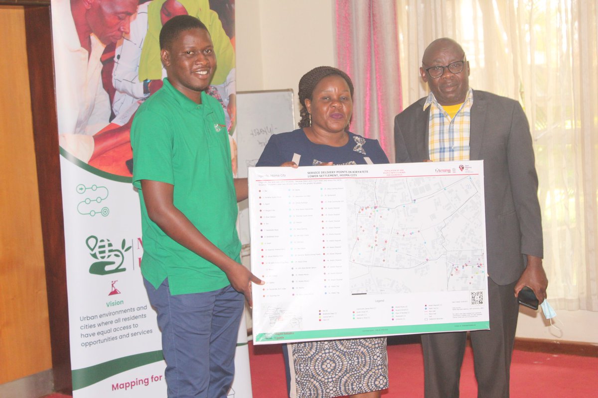 Slyvia Nalumaga Balyesiima the deputy Lord Mayor welcomed the Maps, Atlases and other products adding they are going to benchmark on this factual information for proper planning of the city.