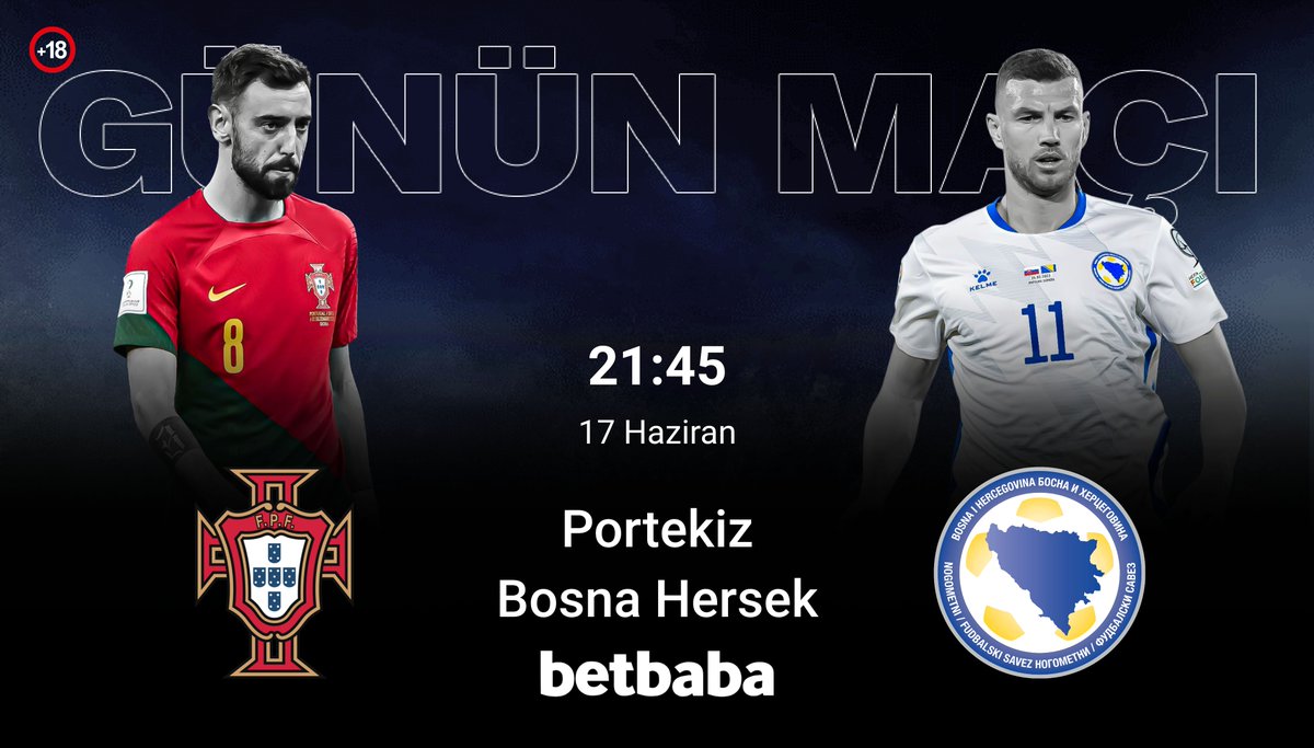 Günün Maç Keyfi Betbaba’da!🚨

Portekiz 🆚 Bosna Hersek
🗓️17.06.2023
⏰21:45

➡️bit.ly/uyeolbetbaba
➡️t.me/BetbabaTr1

Yüksek oranlarla kazanmanın keyfini yaşa!
#Betbaba #bahis #iddaa #gunumaci #betbabagiris #EURO2024 #Portekiz #Bosnahersek #Portugal