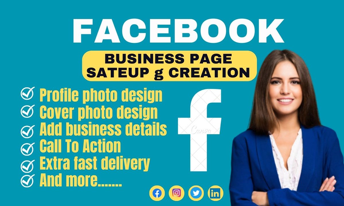 I will customize your Facebook business page or fun page

fiverr.com/promotion32/cu…

#facebook #facebookpagecreate #fbpagecreate #businesspagecreate #facebookbusinesspagecreate #pagecreate #pagesetup #businesspagesetup #facebookpagesetup #createfacebookpage