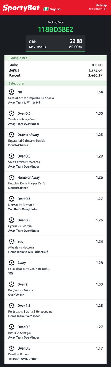 100 odds & 20 odds edit 

4DDF19E5, 118BD38E2

Bet Responsibly 🔞