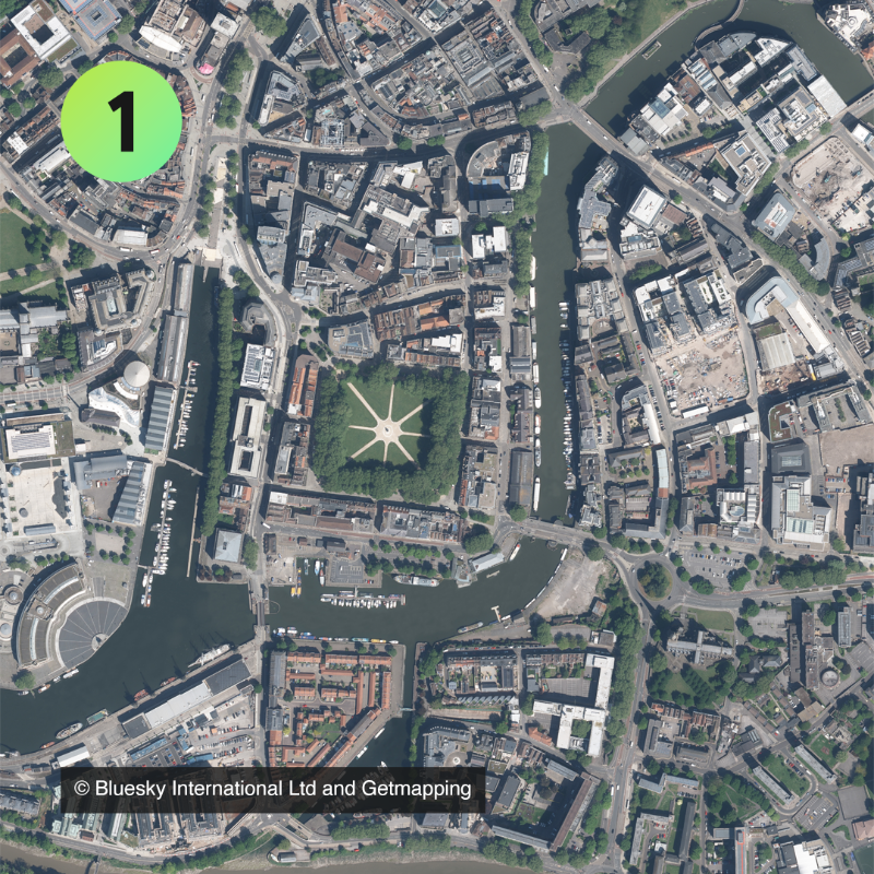 GeospatialC's tweet photo. Last week we launched our UK Geospatial Strategy 2030. 🚀

In the report, we included five beautiful aerial photographs of locations across Great Britain from our partners @Bluesky_int and @GetmappingLtd.

Can you guess the locations? 🤔