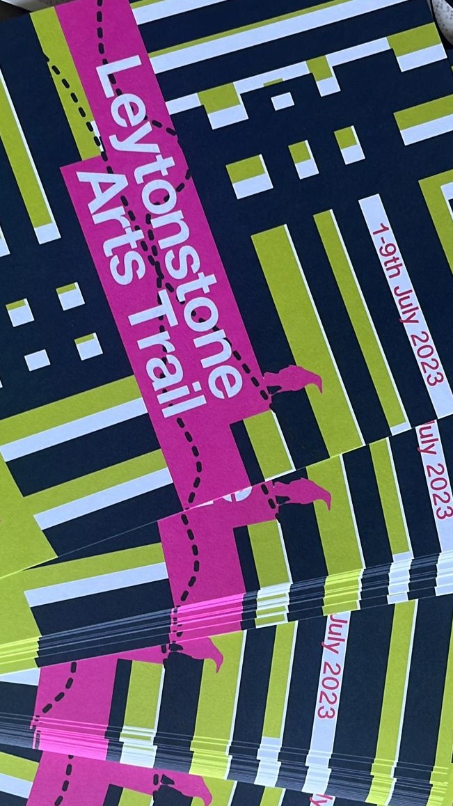 Just two weeks to go before July and the Leytonstone Arts Trail... So many exhibitions and events! Plenty to look forward to...  Look out for our flyers - they have a QR code on the back to take you to the map and listings.