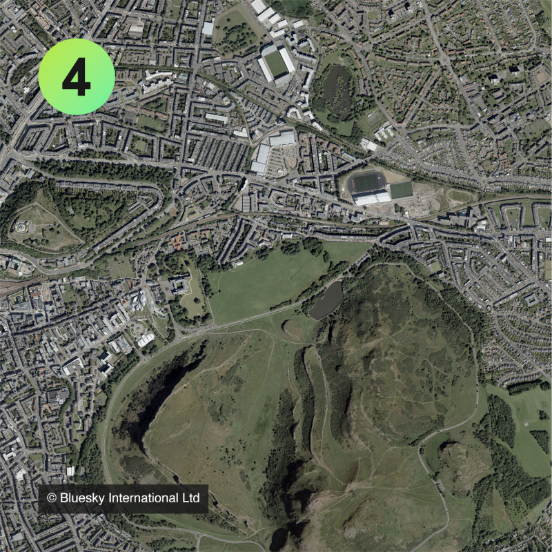 GeospatialC's tweet photo. Last week we launched our UK Geospatial Strategy 2030. 🚀

In the report, we included five beautiful aerial photographs of locations across Great Britain from our partners @Bluesky_int and @GetmappingLtd.

Can you guess the locations? 🤔