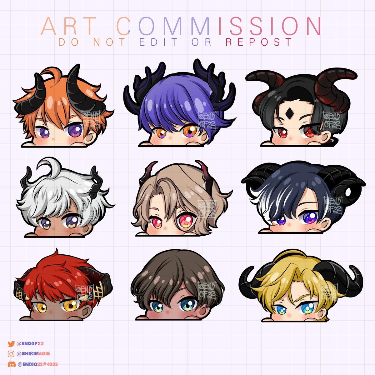END0F22's tweet photo. DO NOT EDIT OR REPOST‼️
ART COMMISSION📷 for @.dynamitepins on Instagram  
#artcommission #chibicommission #chibi #digitalarts #peekersticker https://t.co/o3s0V4lUP7