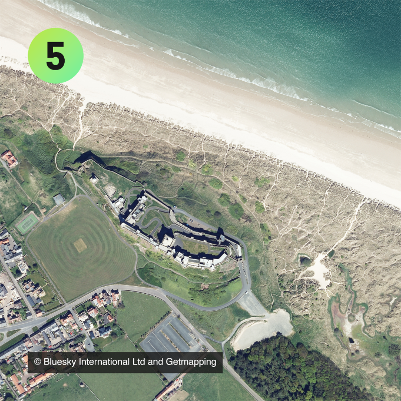 GeospatialC's tweet photo. Last week we launched our UK Geospatial Strategy 2030. 🚀

In the report, we included five beautiful aerial photographs of locations across Great Britain from our partners @Bluesky_int and @GetmappingLtd.

Can you guess the locations? 🤔