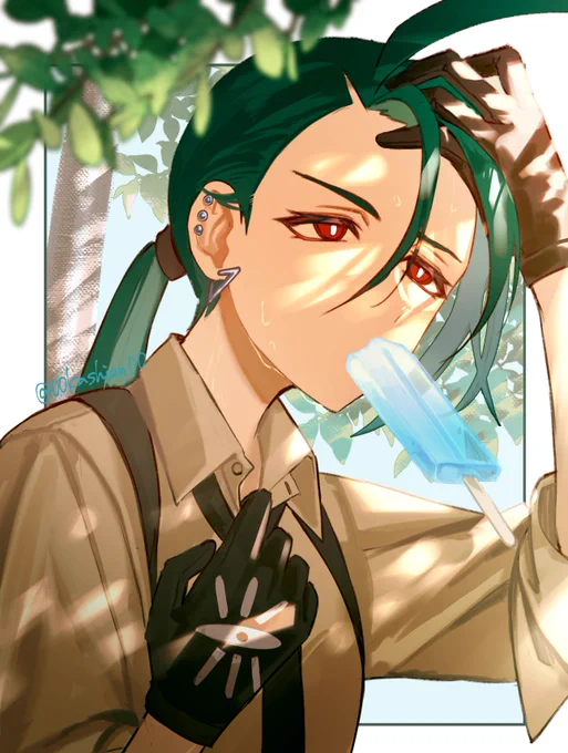 暑っつー…