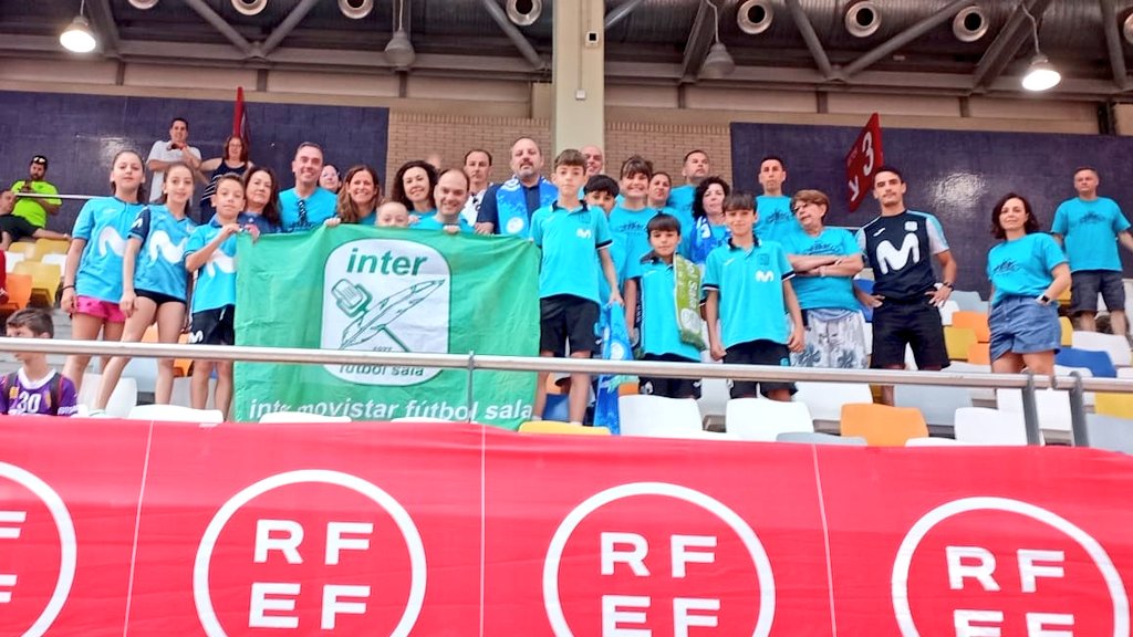 AcademiaInterFS's tweet image. LA ACADEMIA |
🔝 No pudo ser. El Infantil A @AcademiaInterFS Ⓜ️ cae en semifinales del Campeonato de España 🇪🇸 🆚 @fsalagarcia (3-0). 

🙌 Pese a todo MAGNÍFICA temporada de los chicos de @QuiniFutsal y sus familias, que se llevan un recuerdo imborrable. 

#VamosInter