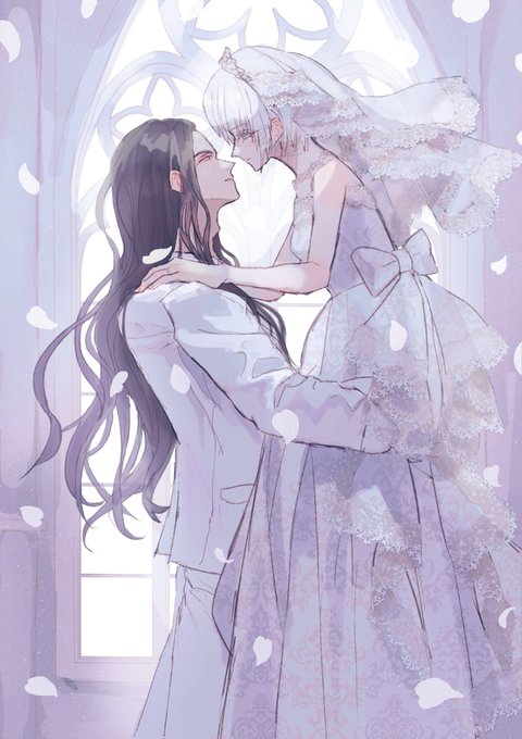 「女の子 結婚」のTwitter画像/イラスト(新着)