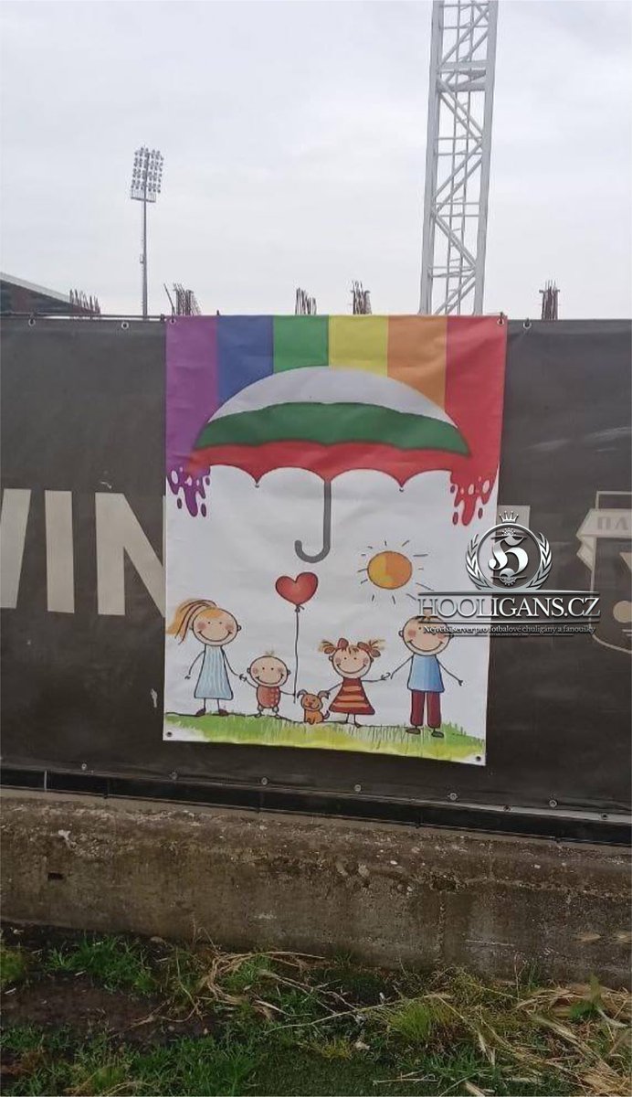 17.06.2023🇧🇬Lokomotiv Plovdiv fans football tournament with a banner against LGBT parade which will be held in Sofia today hooligans.cz