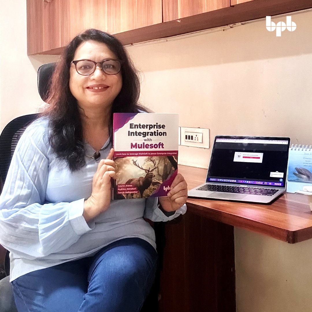 Our authors, Gaurav Aroraa, Radhika Atmakuri, and Tanuja Mohgaonkar with a copy of their book 📘 “Enterprise Integration with Mulesoft”.

🔹BUY NOW 🔹
🔗bpbonline.com/products/enter…
🔗in.bpbonline.com/products/enter…

#BPBOnline #ITpublisher #Mulesoft #mulesoftcommunity #mulesoftdeveloper