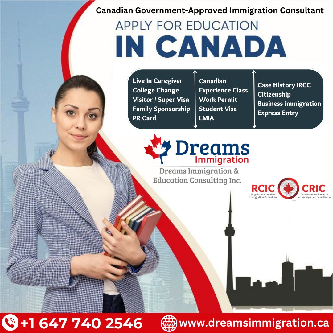 #canadajobs #canadian #immigrationservices #jobsincanada #canadaworkpermit #canadaprvisa #ontario #canadianimmigration #IRCC #immigrationnews #migration #dreamsimmigrationcanada #dreamsimmigrationconsultant #education #workabroad #canadastudentvisa