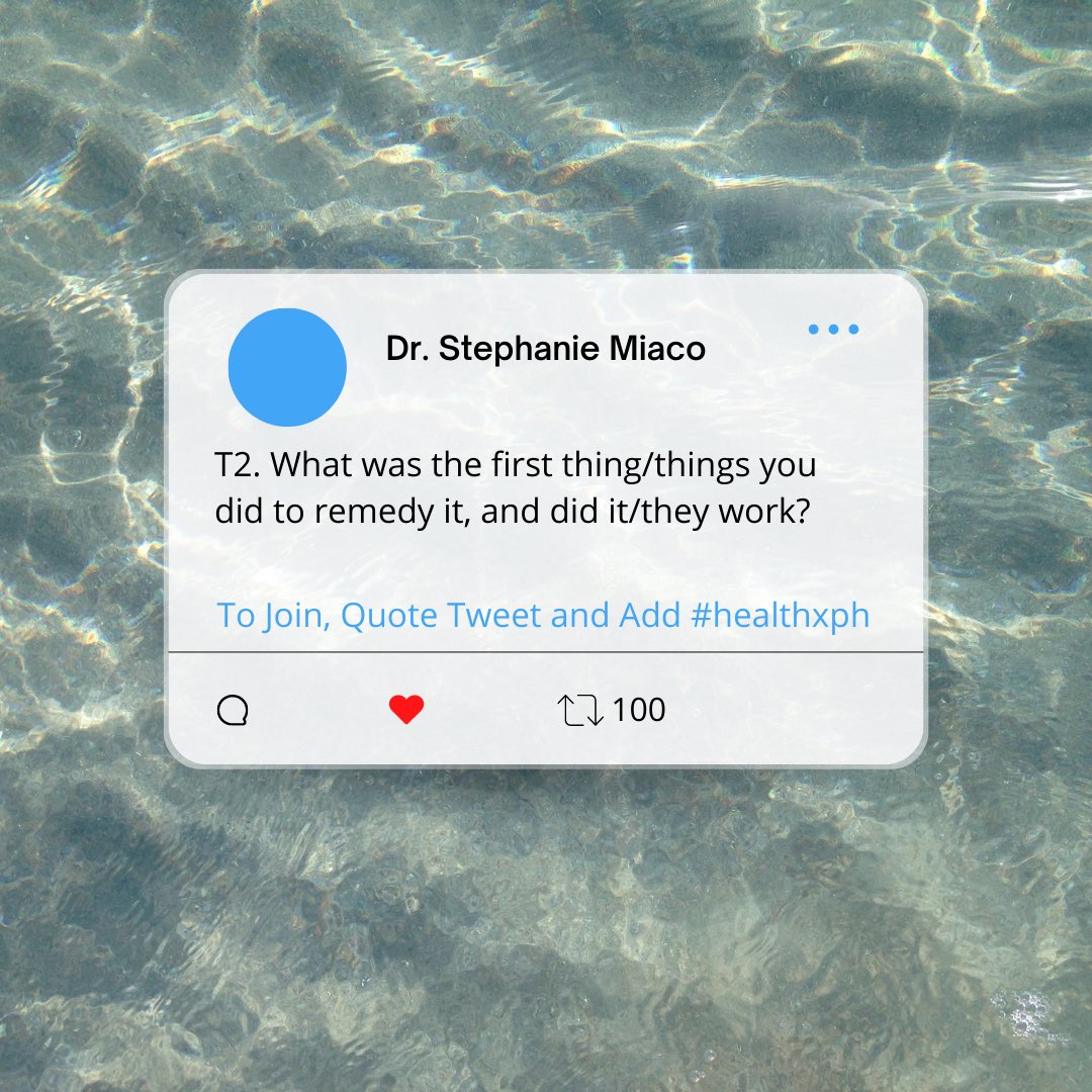 StephMiaco's tweet photo. T2 is up! 

QT and add #Healthxph https://t.co/xCSTPrkM22