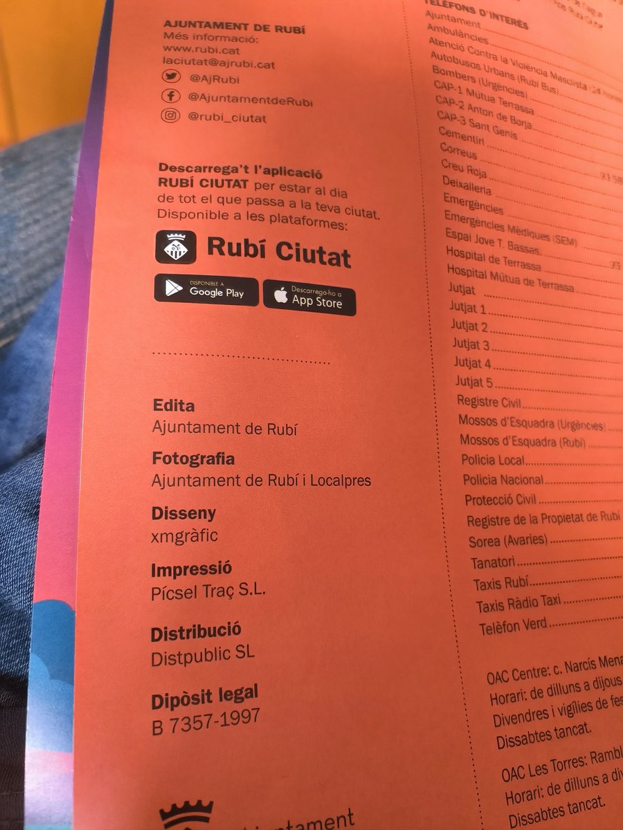 <a href="/AjRubi/">Ajuntament de Rubí</a> en serio, picsel de Sabadell imprimen? 
No me lo creo🤔
En serio lo que ellos "imprimen?" Ninguna imprenta de Rubí puede hacerlo?🧑‍🦯
Pagan los de Sabadell la contribución en Rubí?😠
Se ha preguntado a la gente de Rubí, que opciones tienen para hacerlo?
...en serio?
❔