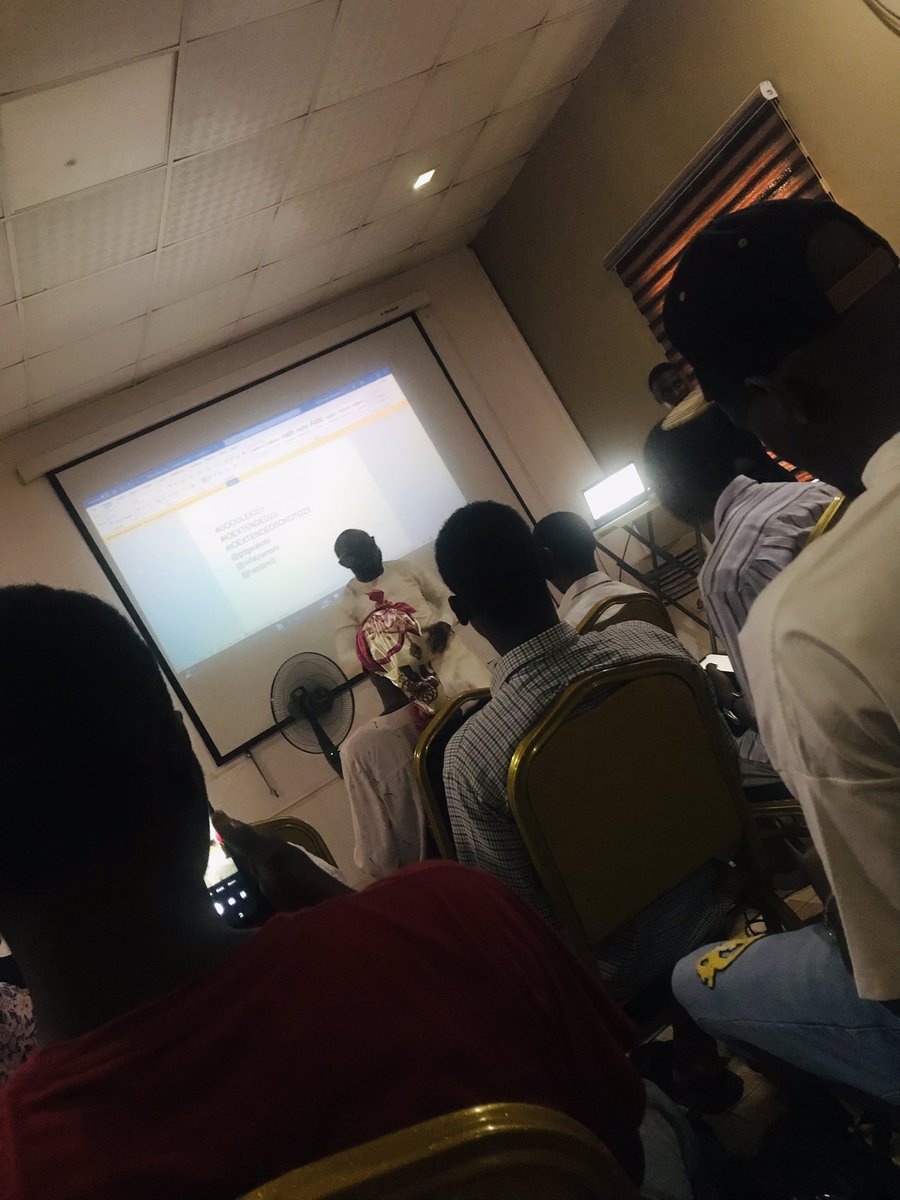 KehindeAtata's tweet photo. GDGS seminar has been nice and informative
#GOOGLEIO23
#GDGSOKOTO https://t.co/QjIkU2yfQl