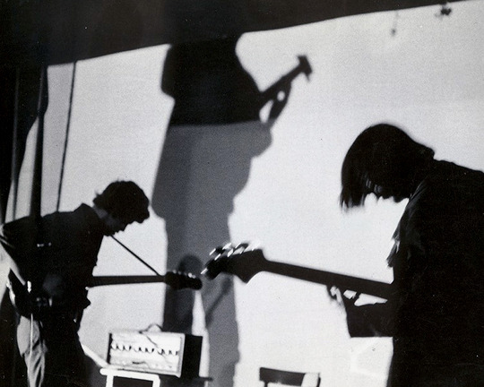 the velvet underground perform at the filmmakers cinematheque, 1966.