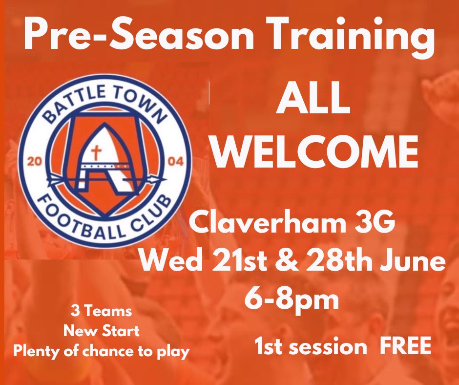 Football starts up again on Wednesday at Claverham 3G.