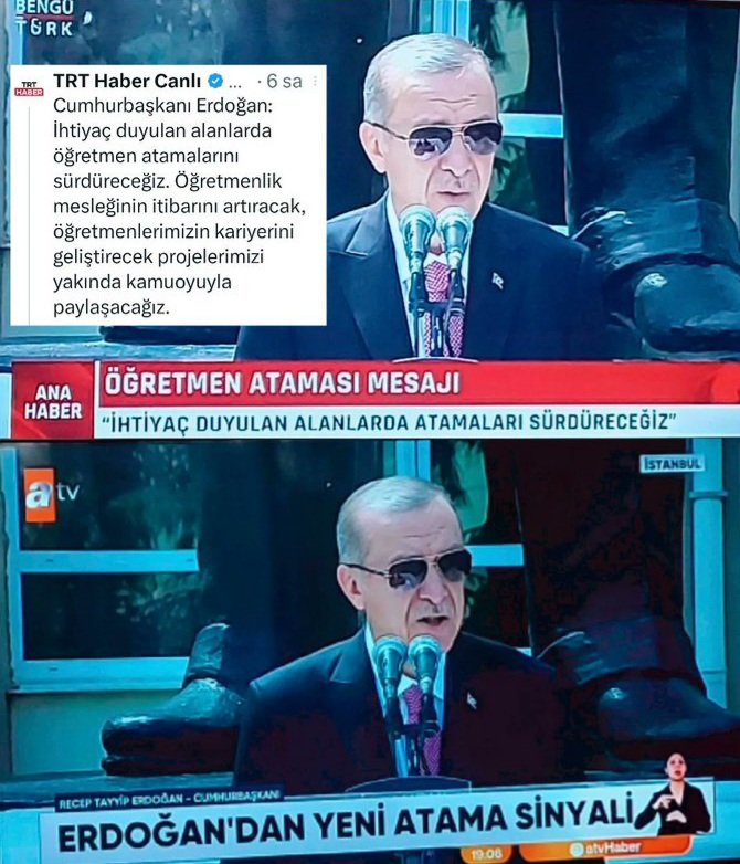 Sn @RTErdogan 
'Öğretmen atamalarını sürdüreceğiz.' Açıklamasıyla bizi ve ailelerimizi sevindirdiniz. Mahmut Özer 'de ' 2022 puanlarıyla ilave atamalar olacaktır ' diyerek 2022 ek atamasını işaret etti.Atama takviminin ivedilikle yayınlanmasını istiyoruz. 

#Ulusta55BinÖğretmen