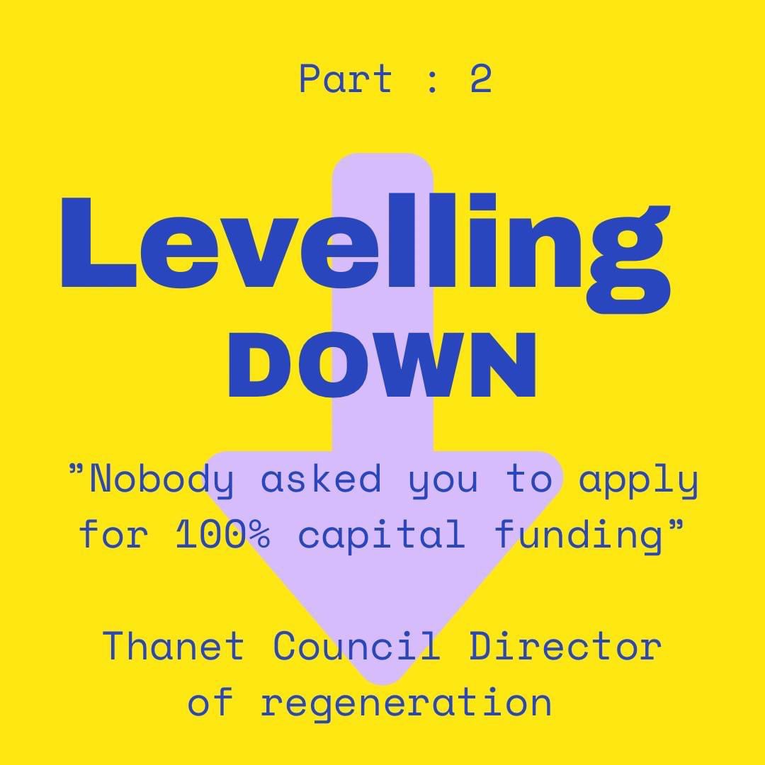 📢 Important Announcement about the Margate Town Deal - Part Two 📢

To read our full statement as it develops please visit theovalbandstand.co.uk/why-the-margat…

#LevellingDown #LevellingUp #MargateTownDeal #TownsFund #TownDeal #LevellingUpFund #DLUHC #ThanetDistrictCouncil #TDC