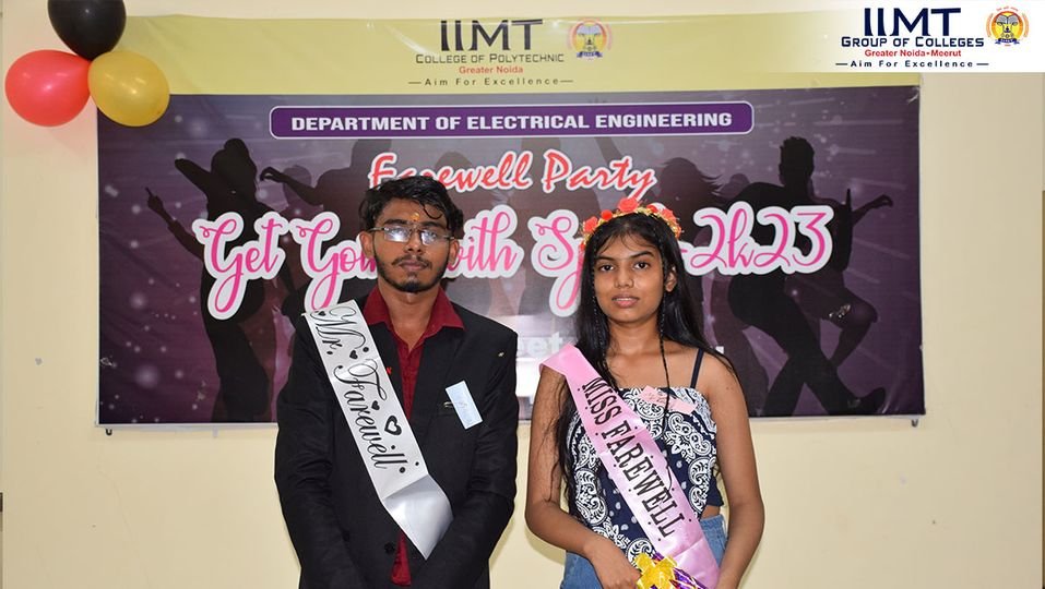 iimtnoida's tweet image. Some Glimpse of Farewell Party organized by Department of Electrical Engineering Students in IIMT College of Polytechnic, Greater Noida.
iimtindia.net
Call Us: 9520886860
#DepartmentofElectricalEngineering #DiplomaInElectricalEngineering #Party #Farewellparty #Glimpse