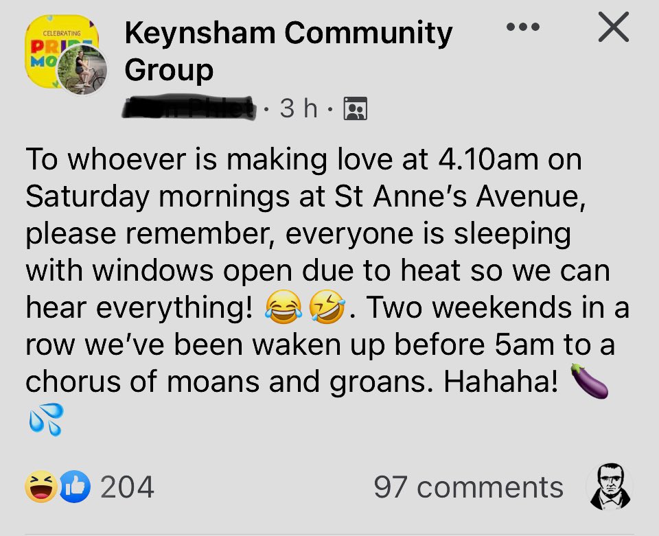 Keynsham, everyone. Keynsham.
