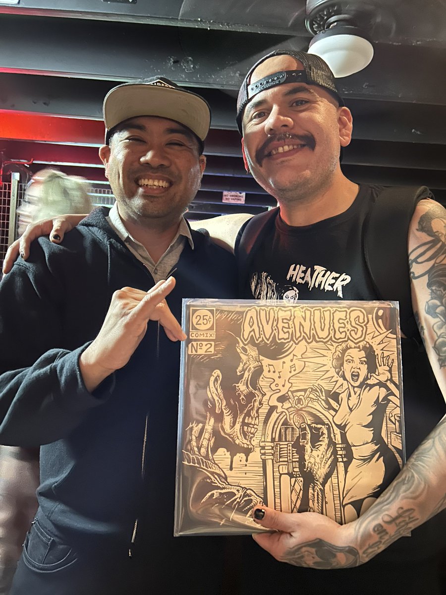 Just win baby 😊 <a href="/Avenuesrock/">AVENUES</a> <a href="/wiretaprecords/">Wiretap Records</a> what a lovely dude and band. Thanks homies!