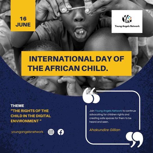 KaksMorgan's tweet photo. Ahakundire Gillian- Message on the International Day of the African Child @YANUganda  will continue advocating for children rights and creating safe spaces for them to be heard and seen.@JKyatuheire @unwomenuganda @CharityKalebbo @miriamatembe @HouseUsaid @nbstv https://t.co/3BzOo8zZMK