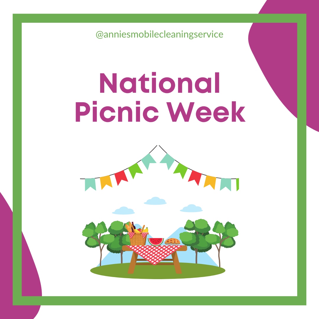 It's National Picnic Week! 🧺 Pack your blanket, delicious treats, and head to the park! 🍉 Wishing you an amazing sunny weekend. ☀️ #picnicweek #nationalpicnicweek #londoncleaners