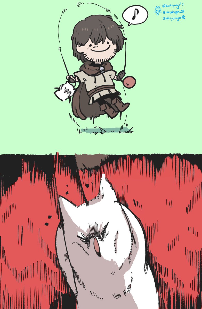 moogle jumprope
#FFXIV #FF14 #FFXIVART