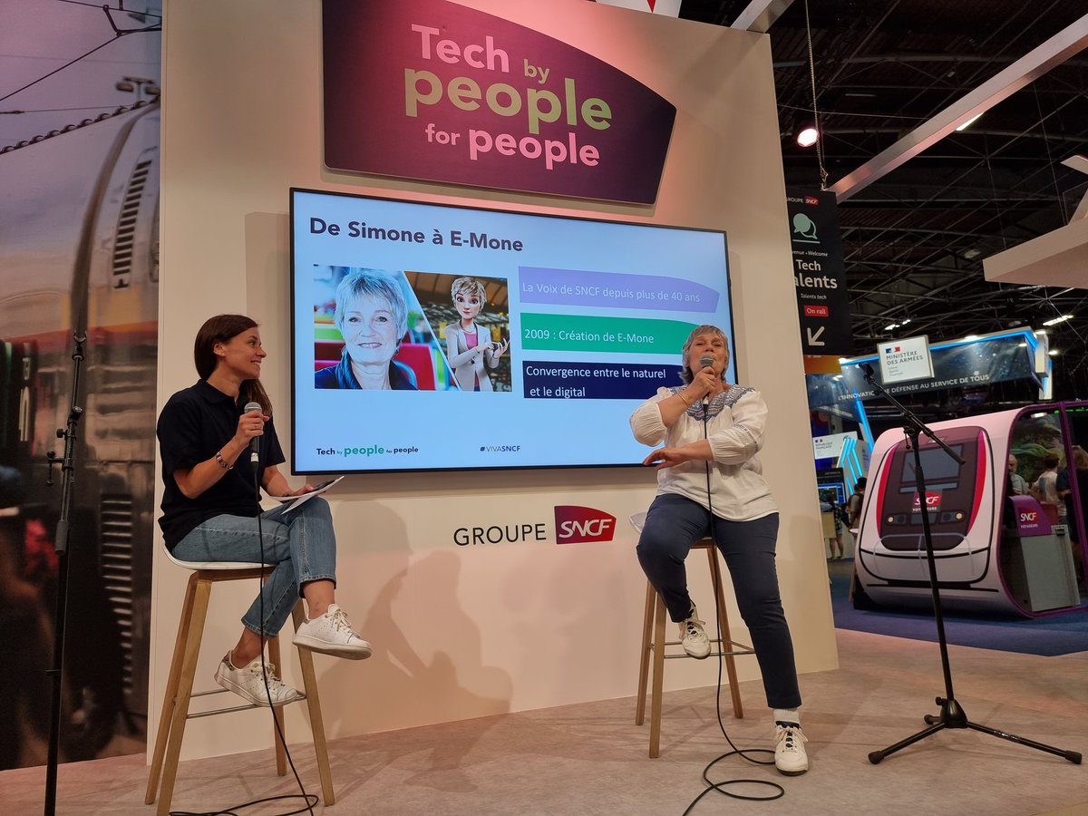 Simone Hérault nous parle de son expérience en tant que voix de la SNCF 

De Simone à E-Mone

#VivaTech #VivaSNCF