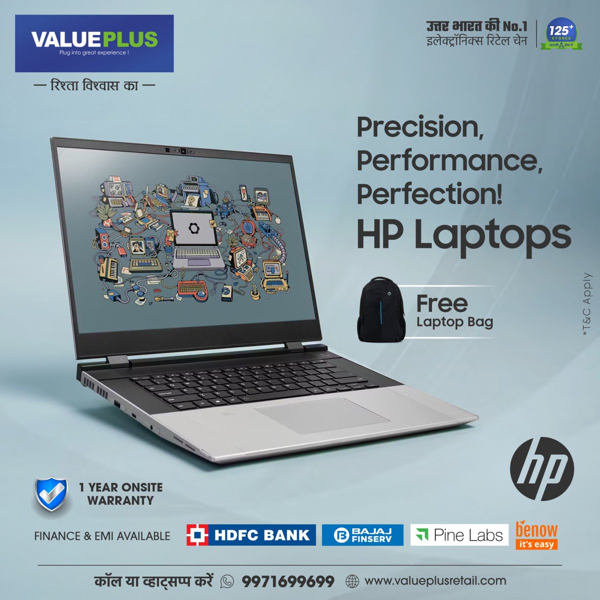 Precision,
Performance,
Perfection with HP Laptops 
Buy Now!
Visit our nearest Value Plus store, call 9971699699, or checkout valueplusretail.com and shop this fantastic product. 
T&C apply*

#hplaptop #alexabuiltin #hppavilionlaptops #hpgaminglaptop #backtocollage