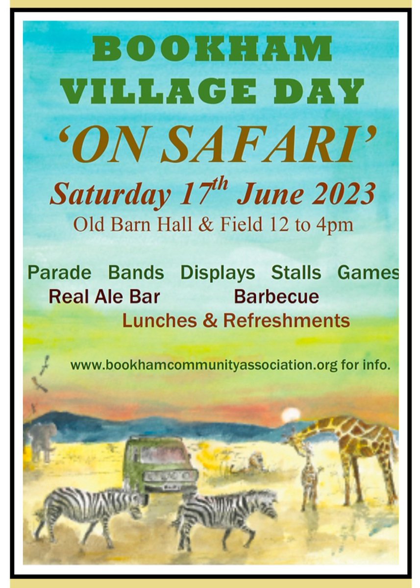 🎉Bookham Village Day 🎉
Why not pop on and see if you can find a bargain, whilst out and about at Bookham Village Day 👠👞👡👢👣
#Bookham #villageday #Sale <a href="/CasseldensShoes/">Casseldens Neetandkwik Shoe Repairs</a> <a href="/iliveinbookham/">I Live In Bookham.com</a> <a href="/BookhamResident/">BookhamResidents</a> <a href="/BookhamVillage/">@BookhamVillage</a>