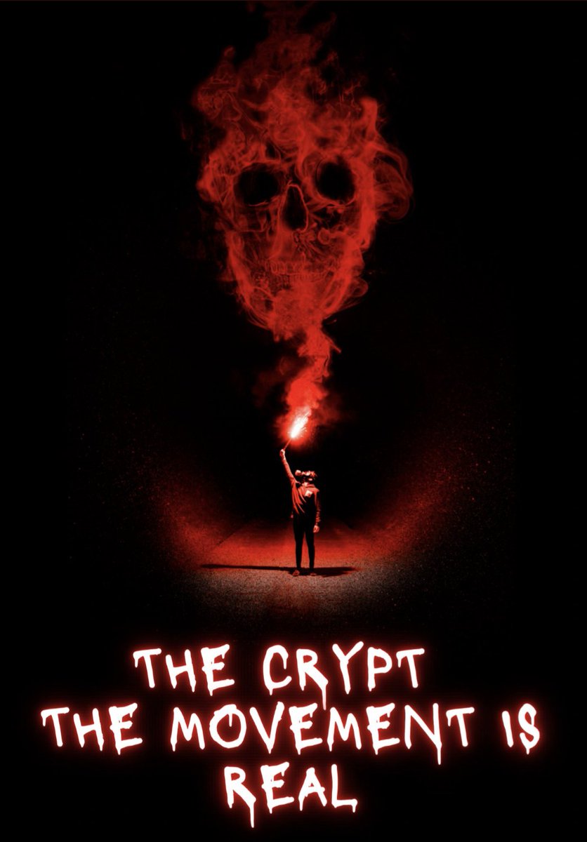 CaptainBarnabus's tweet image. GM to the waking dead! 
Prepare for the #crypt movement💀💀💀💀
@TheCryptNfts @BitcoinReapers @ReapersPicnic 
#crypt #followthecrypt