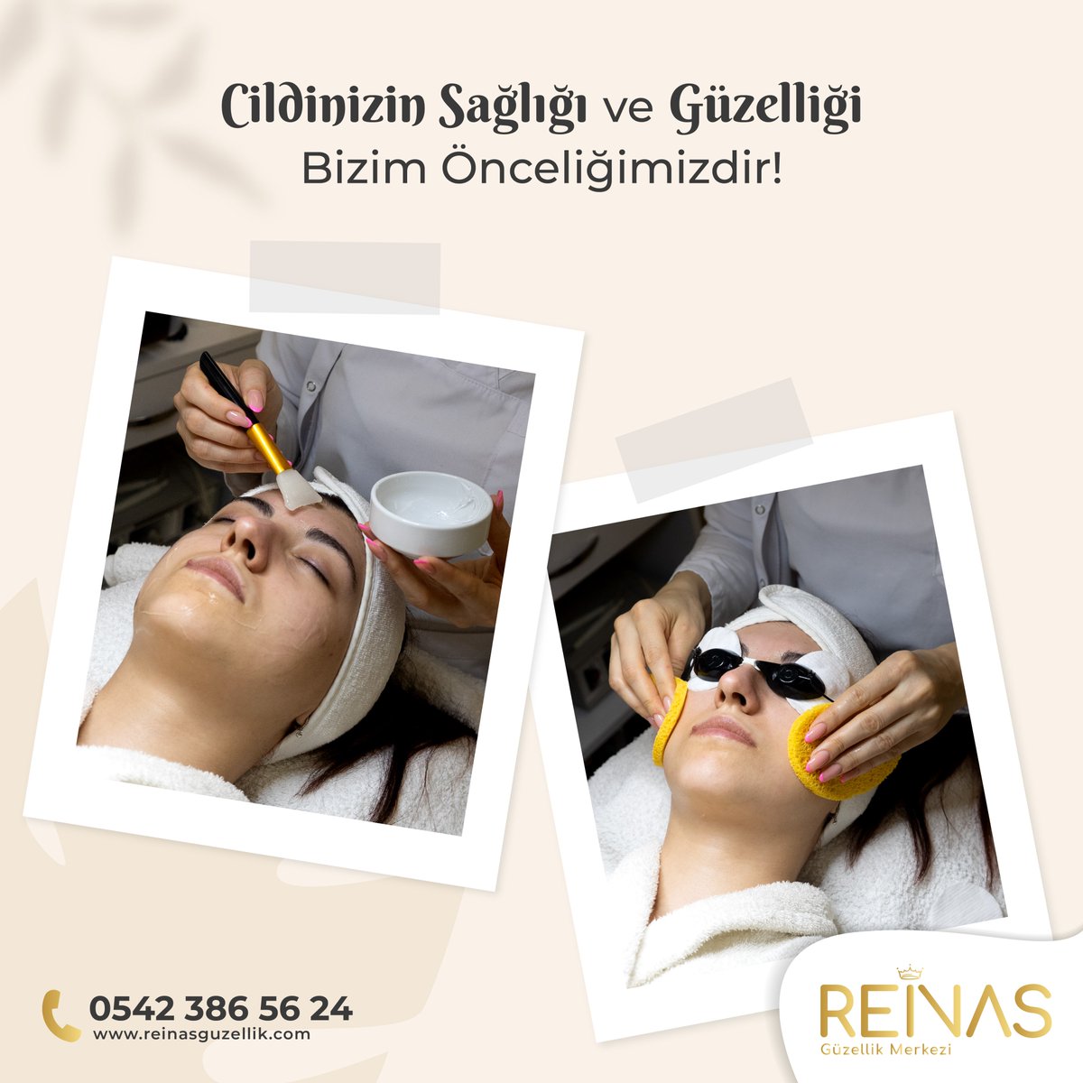 Cildinizin sağlığı ve güzelliği bizim önceliğimizdir!🌟

Size uygun olanı seçmek ve randevu almak için bize ulaşın!✨

☎️ 0542 386 56 24 veya 0539 928 38 34

#reinas #reinasgüzellik #reinasgüzellikmerkezi #güzellikmerkezi #lazer #lazerepilasyon  #ciltbakımı