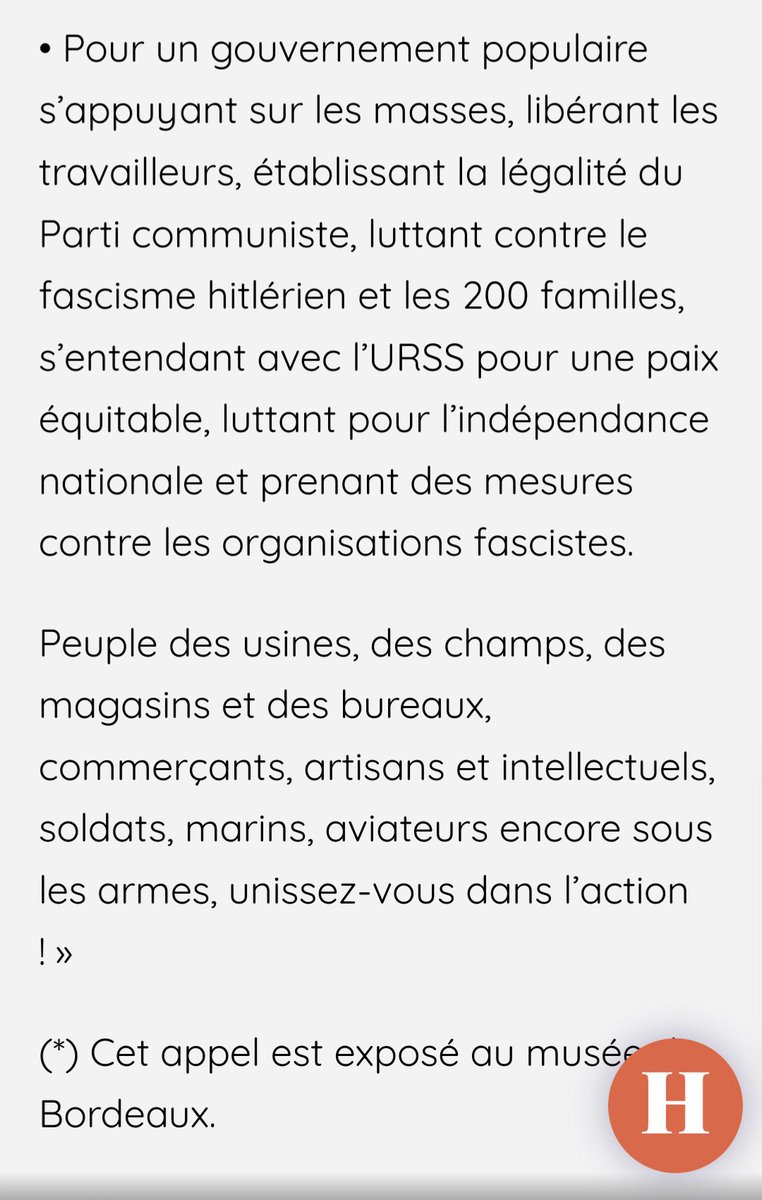 C’est le 17 juin 1940, un jour avant le Général de Gaulle, que le communiste Charles Tillon lançait, depuis Gradignan, un appel à la résistance sur le territoire national contre le « fascisme hitlérien ».